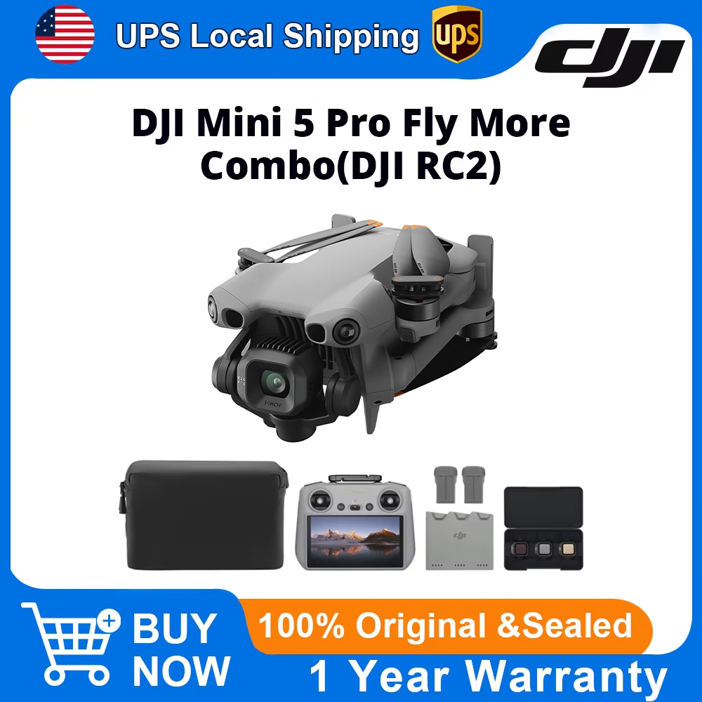 Drone Kit With Camera - DJI Mini 5 Pro Fly More