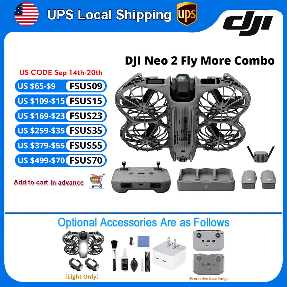 DJI Neo 2 Fly More Combo Drone - Drone Kit With Camera ulasan dan harga